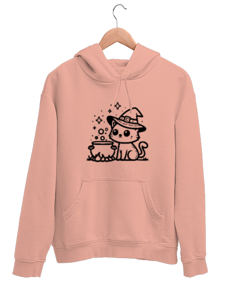 Tisho - Kedi Yavru Ağzı Unisex Kapşonlu Sweatshirt