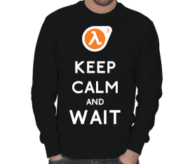 Keep Calm and Wait Kışlık Sweatshirt ERKEK SWEATSHIRT