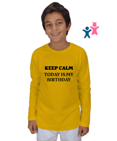 KEEP CALM Çocuk Unisex Uzunkollu