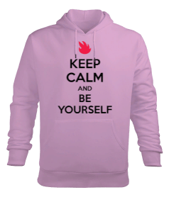 Keep Calm Erkek Kapüşonlu Hoodie Sweatshirt