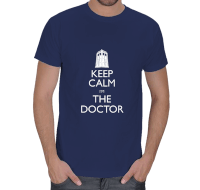 Keep Calm Im The Doctor - Doctor Who Erkek Tişört