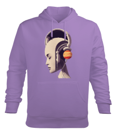 Kendinde Kaybolmak Erkek Kapüşonlu Hoodie Sweatshirt