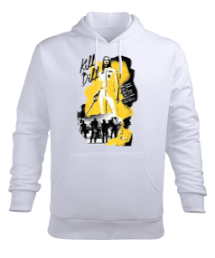 Kill Bill Tasarım Baskılı Erkek Kapüşonlu Hoodie Sweatshirt