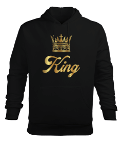 King baskılı Erkek hoodie Erkek Kapüşonlu Hoodie Sweatshirt