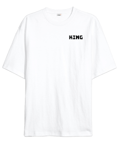 KING Oversize Unisex Tişört