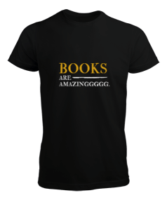 Kitap severler kitaplar harikadır Erkek Tişört