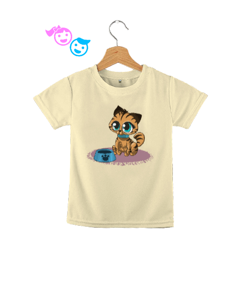 Kitty Cat Krem Çocuk Unisex