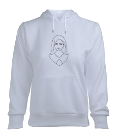 Kız 7 Kadın Kapşonlu Hoodie Sweatshirt