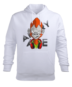 kızgın maymun Erkek Kapüşonlu Hoodie Sweatshirt