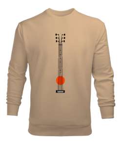 Klasik Gitar Telleri - Müzik Camel Erkek Sweatshirt