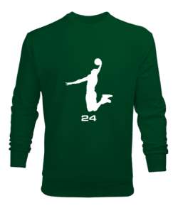 Kobe 24 Çimen Yeşili Erkek Sweatshirt