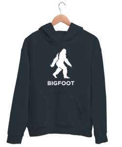 Koca Ayak - Big Foot - Yeti v2 Füme Unisex Kapşonlu Sweatshirt