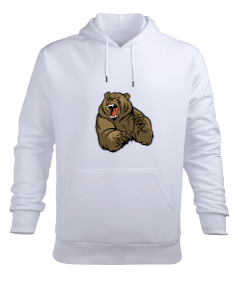 Koca Ayı Erkek Kapüşonlu Hoodie Sweatshirt