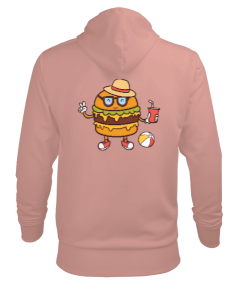 Konuşan hamburger Erkek Kapüşonlu Hoodie Sweatshirt