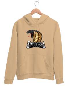 Kral Kobra - King Cobra Camel Unisex Kapşonlu Sweatshirt