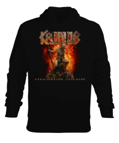 Kreator Erkek Kapüşonlu Hoodie Sweatshirt