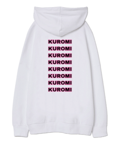 Kuromı Oversize Unisex Kapüşonlu Sweatshirt