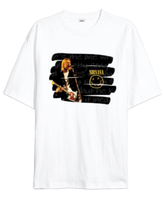 Kurt Cobain Nirvana v2 Oversize Unisex Tişört