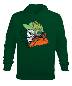 Kuru kafa baskılı Erkek Kapüşonlu Hoodie Sweatshirt