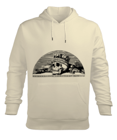 Kuru Kafa Erkek Kapüşonlu Hoodie Sweatshirt