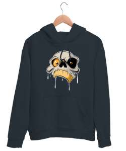 KURU KAFA Füme Unisex Kapşonlu Sweatshirt