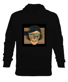 Kuru Kafa Görselli Erkek Kapüşonlu Sweatshirt Erkek Kapüşonlu Hoodie Sweatshirt