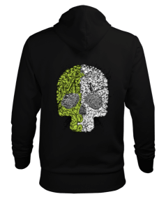 Kurukafa kalp Erkek Kapüşonlu Hoodie Sweatshirt