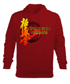 KYOKUSHIN KARATE SWEATSHIRT Erkek Kapüşonlu Hoodie Sweatshirt