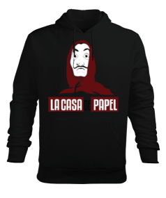 La Casa De Papel 2 Erkek Kapüşonlu Hoodie Sweatshirt