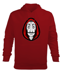 La Casa De Papel Tasarımlı Erkek Kapüşonlu Hoodie Sweatshirt