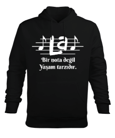 La Erkek Kapüşonlu Hoodie Sweatshirt