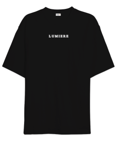 LA LUMIERE tarot baskılı Oversize Unisex Tişört