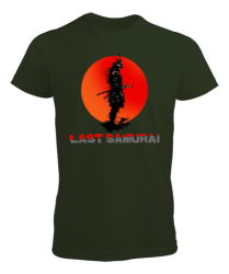 Last Samurai Haki Yeşili Erkek Tişört