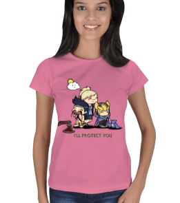 League of Legends Janna T-shirt Kadın Tişört