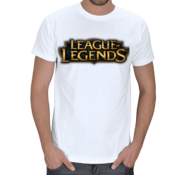 League of Legends Ön Baskılı T-Shirt Erkek Tişört