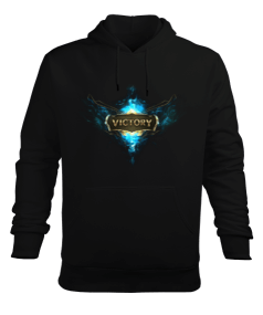 League Of Legends Siyah Erkek Kapüşonlu Hoodie Sweatshirt