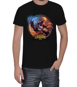 League Of Legens Ahri Foxfire Tshirt Erkek Tişört