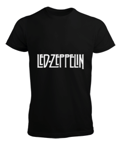 Led Zeppelin 19070s Rock Metal Baskılı Siyah Erkek Tişört