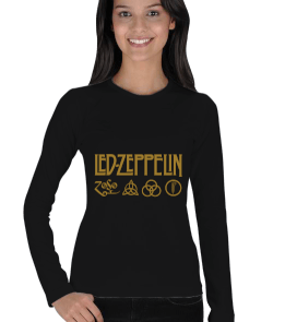 Led Zeppelin Kadın Uzun Kol