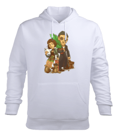 LEOMATH Erkek Kapüşonlu Hoodie Sweatshirt