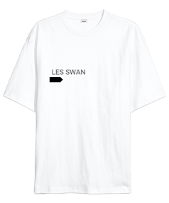 Les Swan Oversize Unisex Tişört