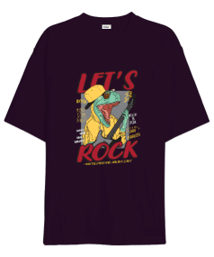 Lets Rock Oversize Unisex Tişört