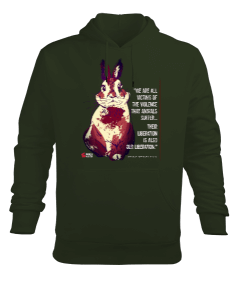 Liberation Khaki Erkek Kapüşonlu Hoodie Sweatshirt