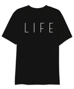 LIFE Oversize Unisex Tişört