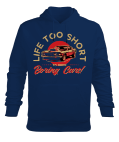 Life Too Short Erkek Kapüşonlu Hoodie Sweatshirt