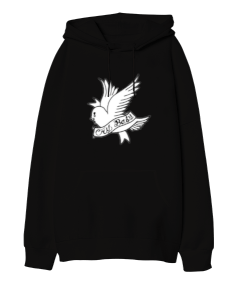 Lil Peep Cry Baby Oversize Hoodie Oversize Unisex Kapüşonlu Sweatshirt