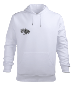 Lion brans Erkek Kapüşonlu Hoodie Sweatshirt