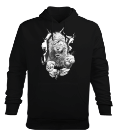 Lion King Erkek Kapüşonlu Hoodie Sweatshirt