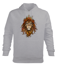 Lion X Erkek Kapüşonlu Hoodie Sweatshirt