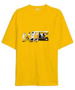 Little Miss Sunshine Sarı Oversize Unisex Tişört